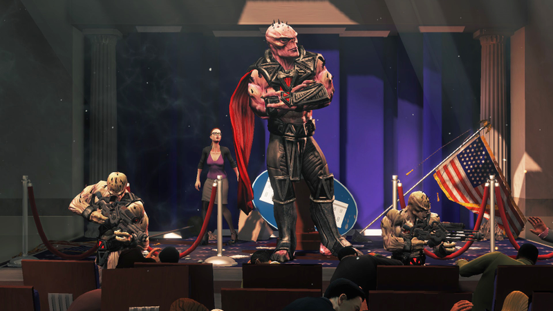 Illustration for article titled Saints Row IV: Gat Out of Hell: The TAY Review
